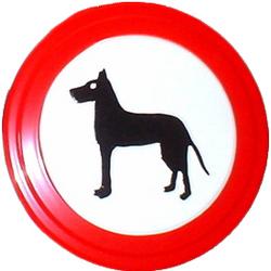 Verbodsbord - Verboden voor honden